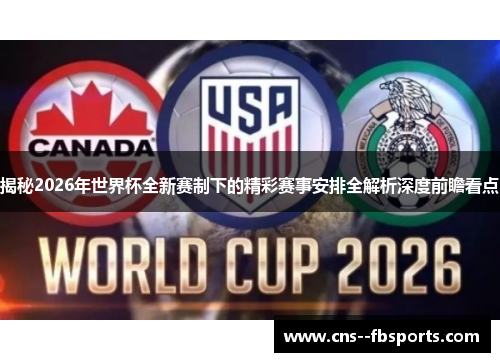 揭秘2026年世界杯全新赛制下的精彩赛事安排全解析深度前瞻看点